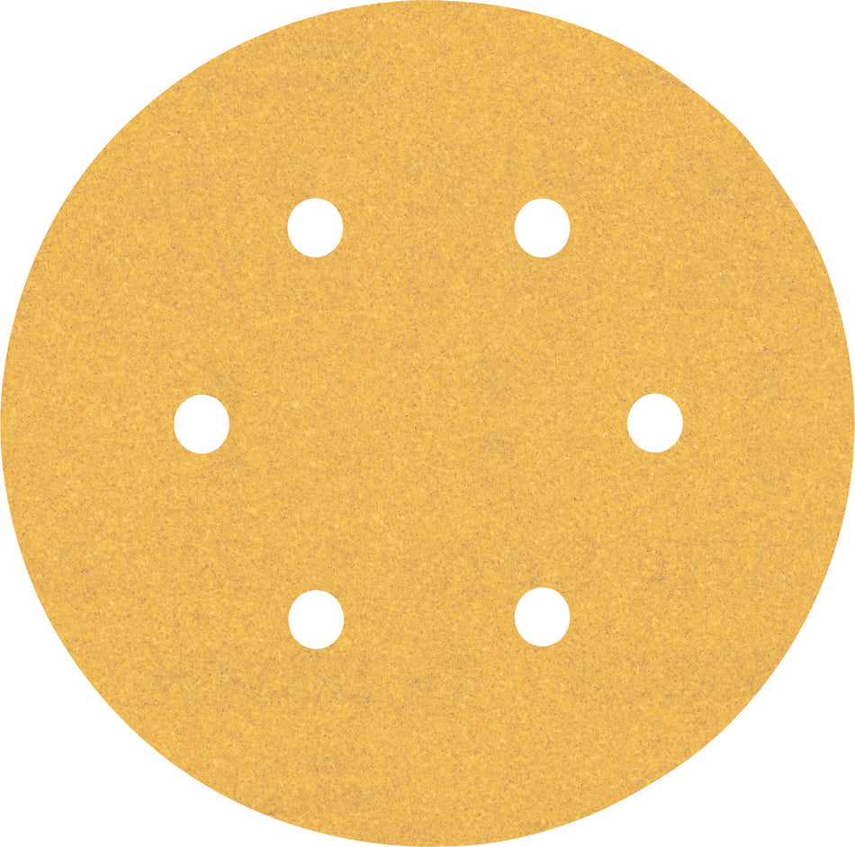 Bosch EXPERT C470 Sandpaper with 6 holes for Random Orbital Sanders 150 mm. G 150 50 pc 2608901122