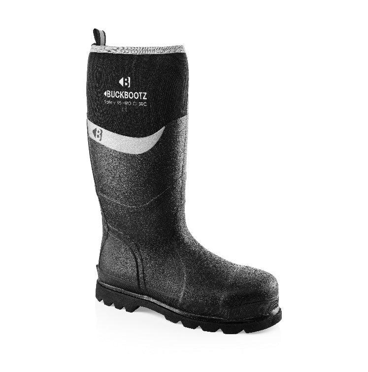 Buckler Boots S5 Safety Wellington Boot Black Size 9 BUC BBZ6000BK 43