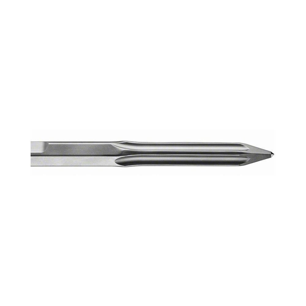 Bosch Point Chisel Bosch Pointed chisel. 28 mm hex shank 2608690106 – Campbell Miller Tools