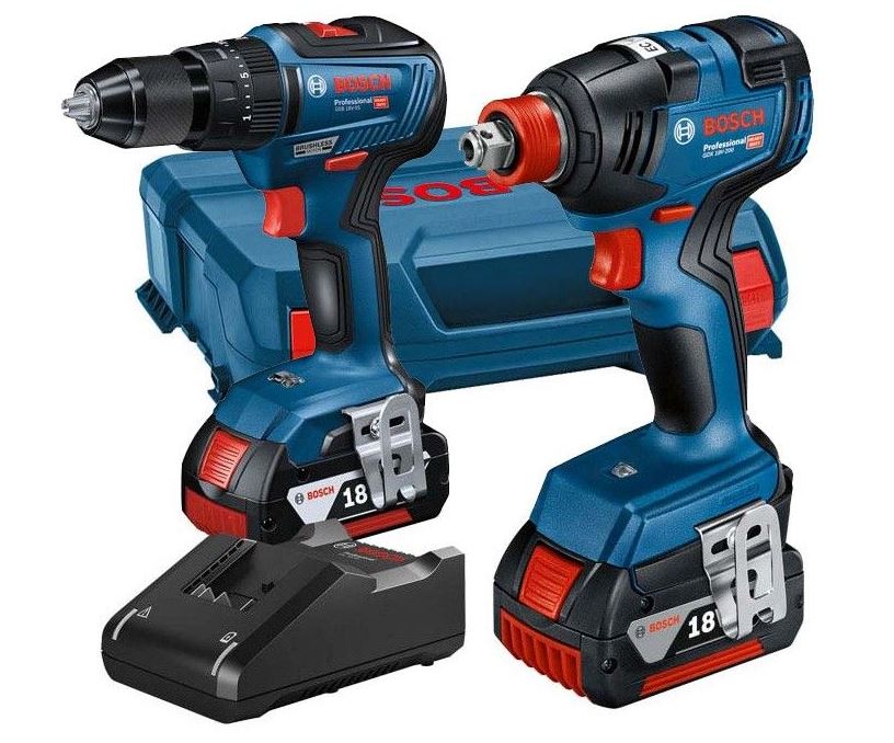 Bosch GDX 18V-200 GSB 18V-55 Cordless Impact Driver/Wrench