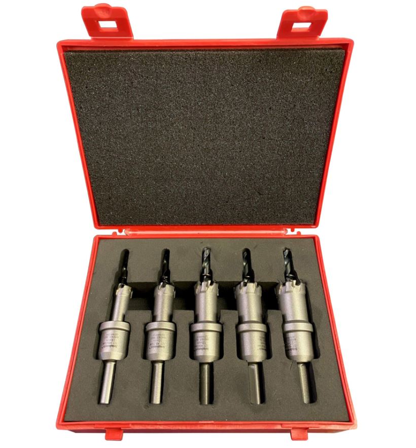 Rotabroach 5 piece TCT Holesaw Set RHSKIT1 – Campbell Miller Tools