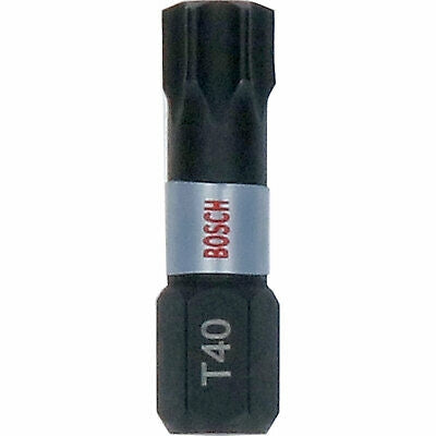 Bosch Tx40 25mm Impact Control Screwdriver Bits in TicTac Box (Pack of ...